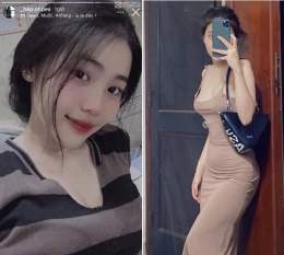 Em cave mặc đầm body đi phục vụ đại gia tại khách sạn