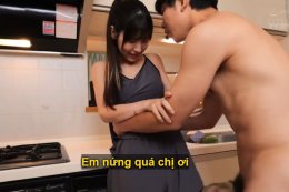 Một lần bị chị dâu chọc nứng, cậu em quyết tâm địt cho được